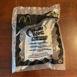 Wow Wee #4 ROBOTICS Talking Robosapien 2007 McDonald's Happy Meal Toy Dinosaur